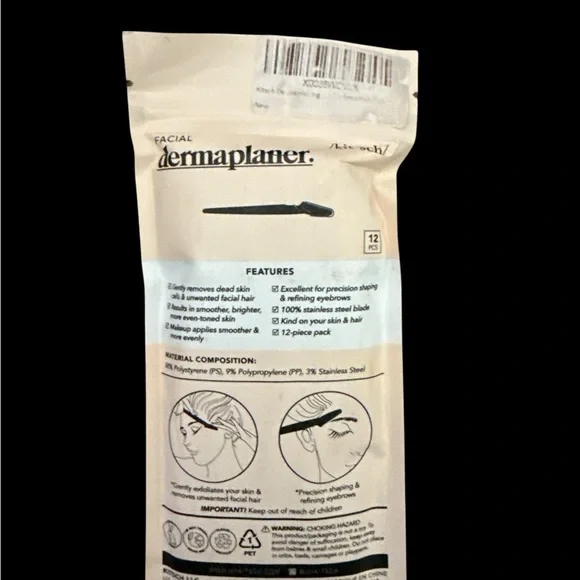 Facial Dermaplaner Kit with Cream Packaging - Picture 2 of 3